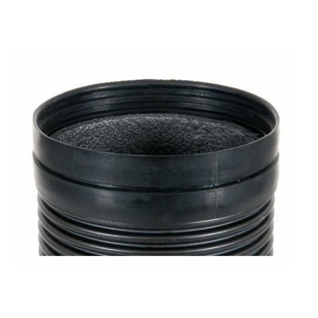TQ-Air HRV Black Straight Length 2m OD160/ID125 