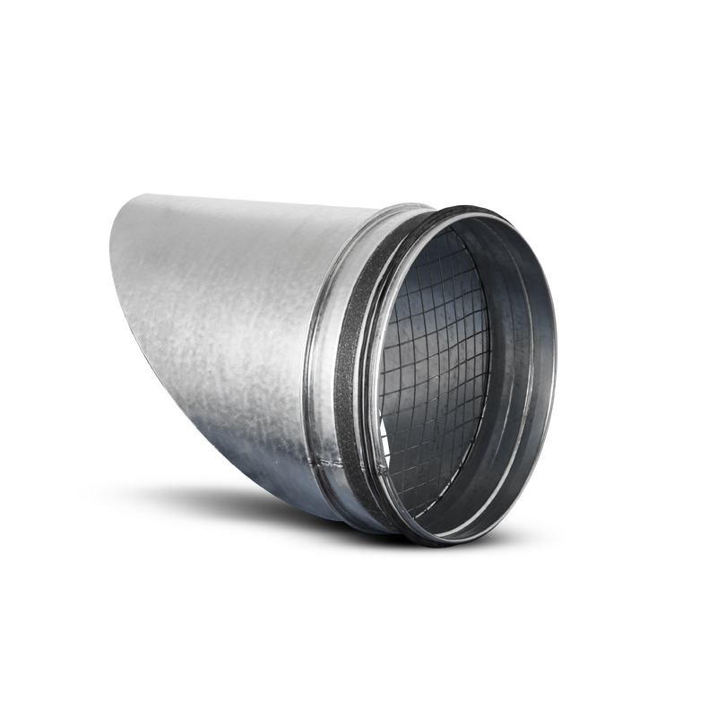 [00.UT250] Schuine uitlaat UT Ø250mm