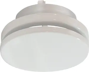 Metalen toevoerventiel met huls Ø125mm