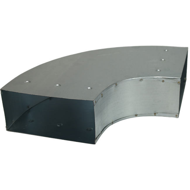Bocht 90° kanaal 220x80
