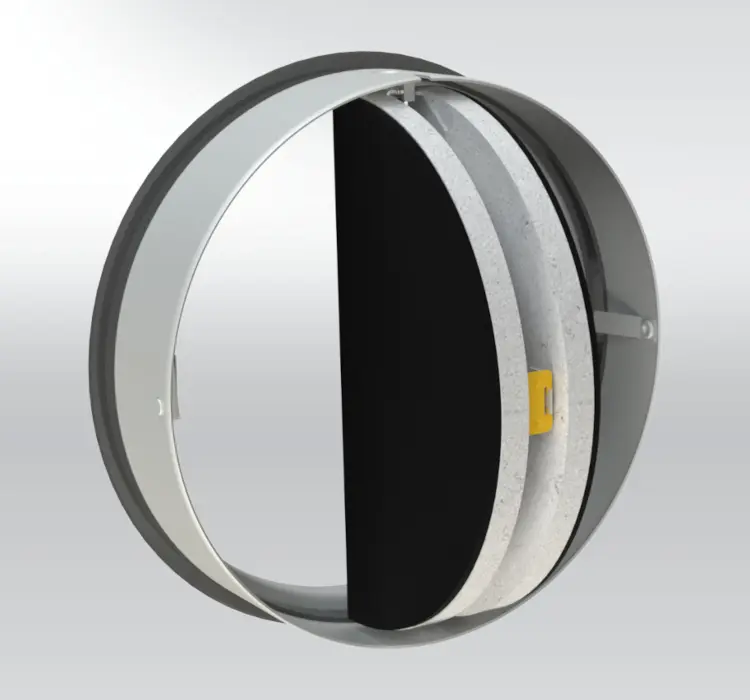 [3331251100] Brandvlinderklep EI60+ Ø125mm  