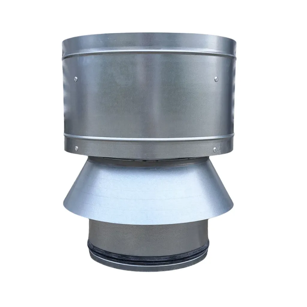 Regenkap zelftrekkend met stormkraag Ø250mm