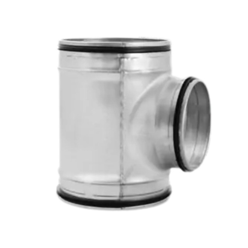 [3332502500] T stuk Ø250mm - Ø250mm met rubber