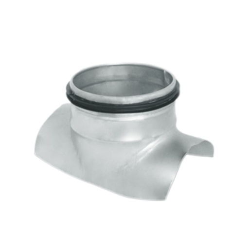 [3333151601] Zadelstuk Ø315mm - Ø160mm met rubber
