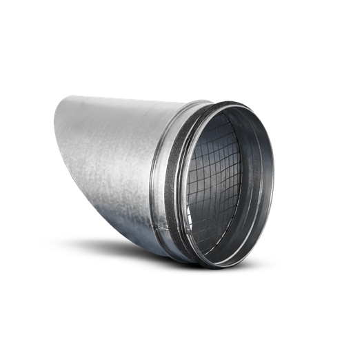 [3331606000] Schuine uitlaat UT Ø160mm